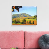 Sonoma County CA Wijngaarden, Canvas Afdruk (Insitu (Woonkamer))