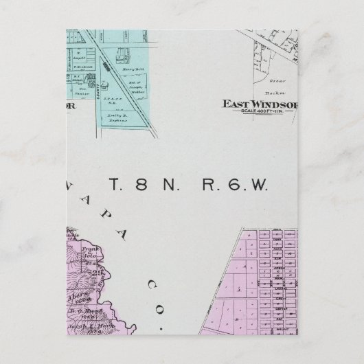 Sonoma County, California 2 Briefkaart (Voorkant)