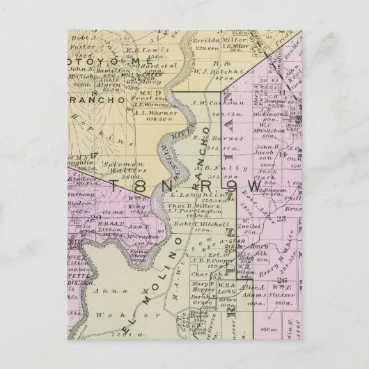 Sonoma County, California 2 Briefkaart (Voorkant)