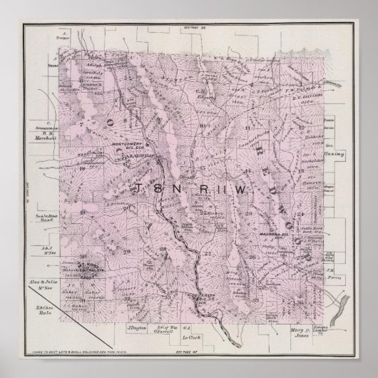 Sonoma County, California 4 Poster (Voorkant)