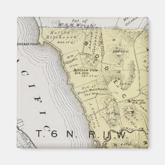 Sonoma County, Californië 14 Magneet (Voorkant)