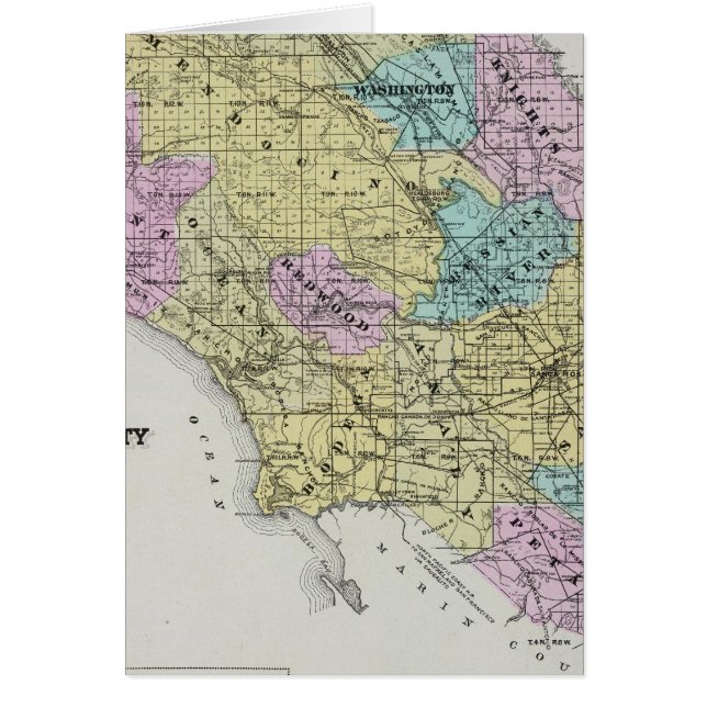 Sonoma County, Californië 18 (Voorkant)