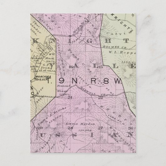 Sonoma County, Californië 19 Briefkaart (Voorkant)