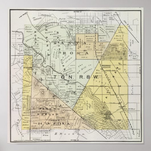 Sonoma County, Californië 23 Poster (Voorkant)