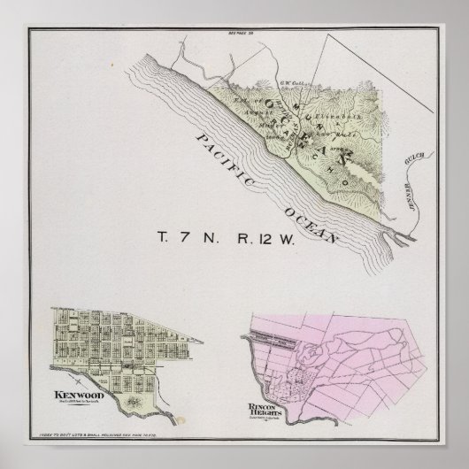 Sonoma County, Californië 29 Poster (Voorkant)