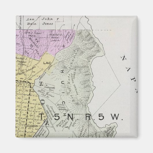 Sonoma County, Californië 30 Magneet (Voorkant)