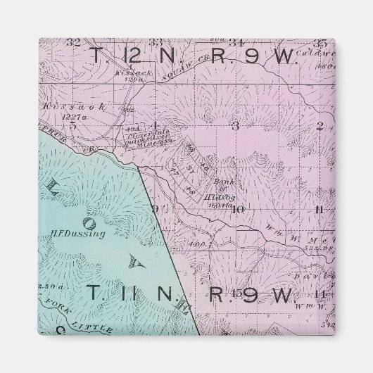 Sonoma County, Californië 6 Magneet (Voorkant)