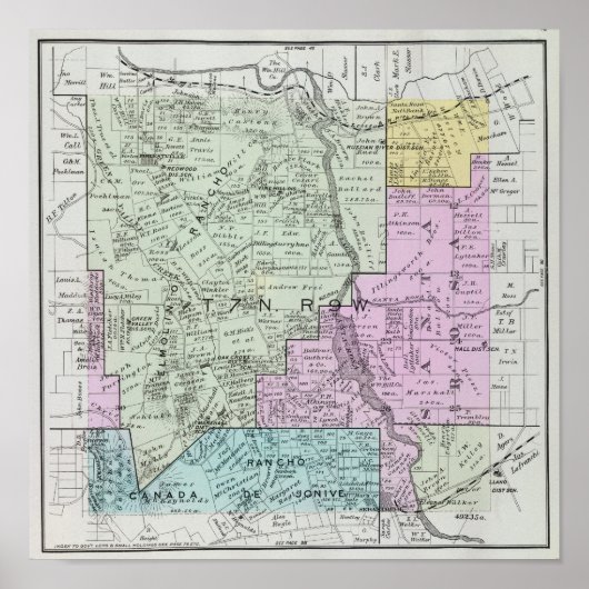 Sonoma County Poster (Voorkant)