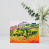 Sonoma County Vineyard Briefkaart (Staand voorkant)