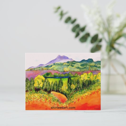 Sonoma County Vineyard Briefkaart (Staand voorkant)