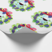 Sonoma County Wine Grapes Kerstmis Cadeaupapier (Hoek)