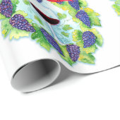 Sonoma County Wine Grapes Kerstmis Cadeaupapier (Rol Hoek)