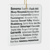 Sonoma en Napa Ornament (Rechts)