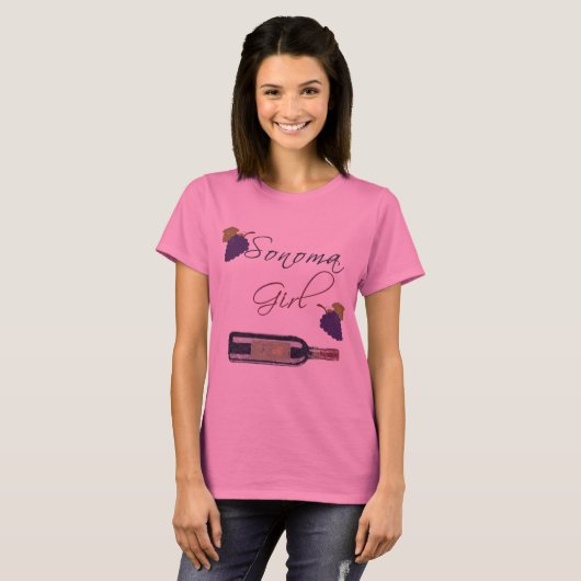 Sonoma Girl T-shirt (Voorkant volledig)