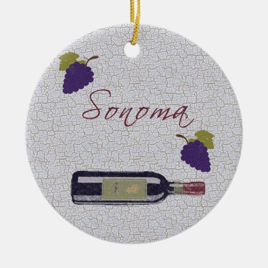 Sonoma Keramisch Ornament (Voorkant)