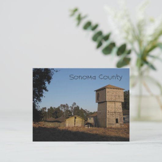 Sonoma Landscape Briefkaart (Staand voorkant)