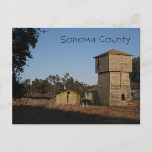 Sonoma Landscape Briefkaart (Voorkant)