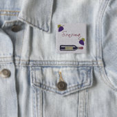 Sonoma magneet vierkante button 5,1 cm (In situ)