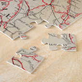 Sonoma, Marin, Lake en Napa County Legpuzzel (Zijkant)