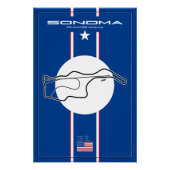 Sonoma Raceway Perfect Poster (Voorkant)