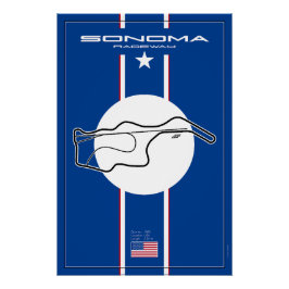 Sonoma Raceway Perfect Poster