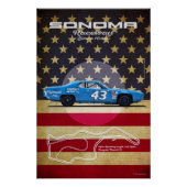 Sonoma Raceway Perfect Poster (Voorkant)