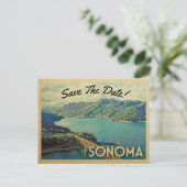 Sonoma sparen de  Briefkaarten van de Datum (Staand voorkant)