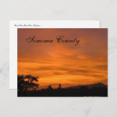 Sonoma Sunset 3 Briefkaart (Voorkant / Achterkant)