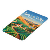 Sonoma Valley Californië Magneet (Linkerzijde)