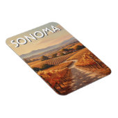 Sonoma Valley Californië Reizen Magneet (Rechterzijde)