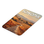 Sonoma Valley Californië Reizen Magneet (Linkerzijde)