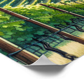 Sonoma Valley Californië Wijnland Poster (Hoek)