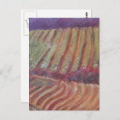 Sonoma Vineyards California vine wine Briefkaart (Voorkant / Achterkant)