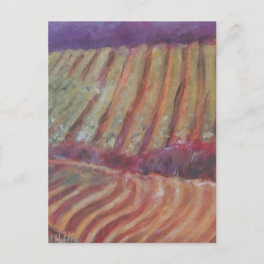 Sonoma Vineyards California vine wine Briefkaart (Voorkant)