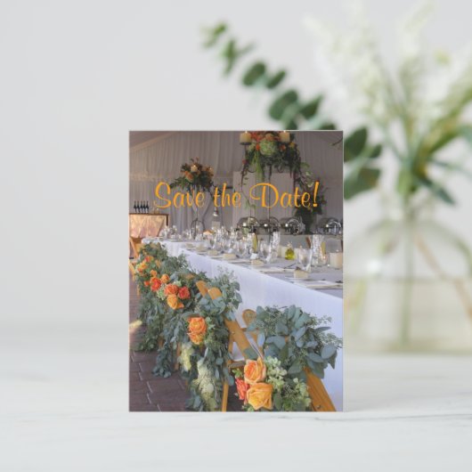 Sonoma wijnmakerij, Save the Date! Aankondigingskaart (Staand voorkant)