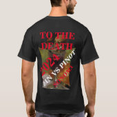 SONOMA WIJNSTRIJD CIRCUIT ZINFANDEL VS PINOT T-SHIRT (Achterkant)