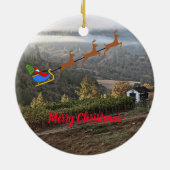 Sonoma Wine Country Christmas Ornament (Achterkant)