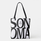Sonoma Wine Country Tote Bag (Achterkant)