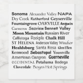 Sonoma Wine Land Wijn Etiket (Enkel label)
