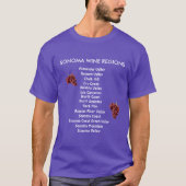 Sonoma Wine Regio’s Klassiek Shirt (Voorkant)