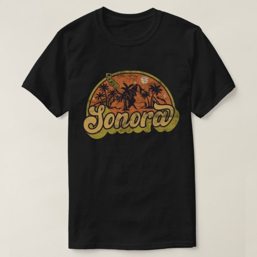 Sonora, California T-shirt (Design voorkant)