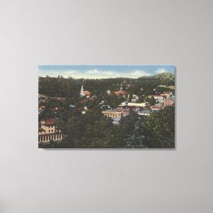 Sonora, CaliforniaAerial ViewSonora, CA Canvas Afdruk