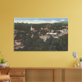 Sonora, CaliforniaAerial ViewSonora, CA Canvas Afdruk (Insitu (Woonkamer))