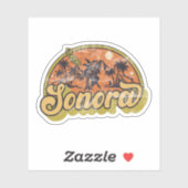 Sonora, Californië Sticker (Vel)