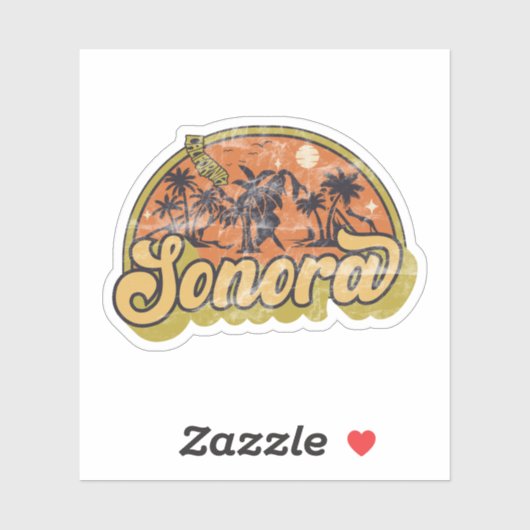 Sonora, Californië Sticker (Vel)