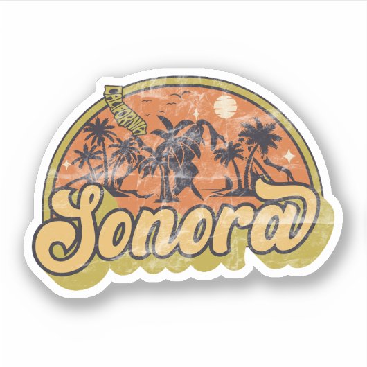Sonora, Californië Sticker (Voorkant)