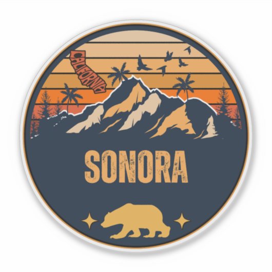 Sonora, Californië Sticker (Voorkant)