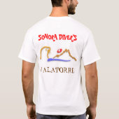 Sonora Diver-DiveMaster Crew T-shirt (Achterkant)