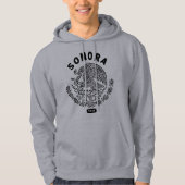 Sonora Mexico Mannen Hooded Sweatshirt (Voorkant)
