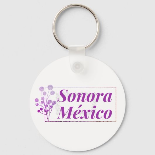 Sonora Mexico Travel Destination Bridesmaid Sleutelhanger (Voorkant)